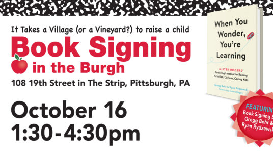 Book signing event
